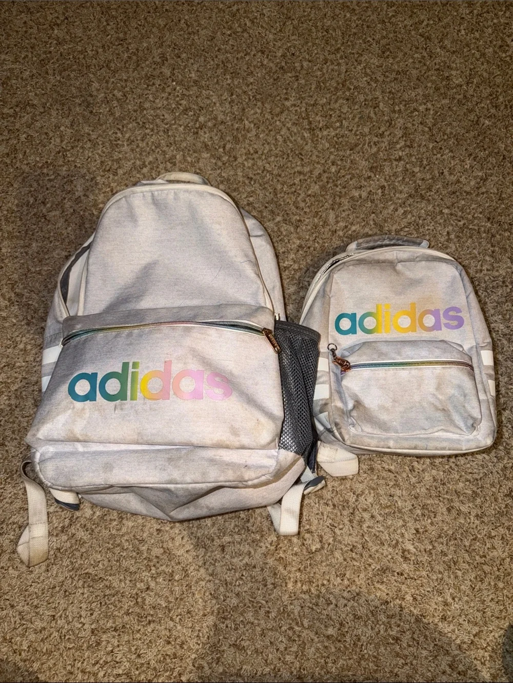 Adidas Youth Classic Backpack & lunchbox